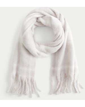 Hollister Woven Scarf - White