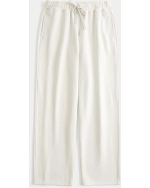 Hollister Low-rise Baggy Joggers - White