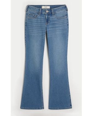 Hollister Low-rise Bootcut Jeans - Blue