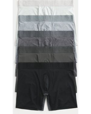 Hollister Longer-length Sport Boxer Brief 5-pack - Blue