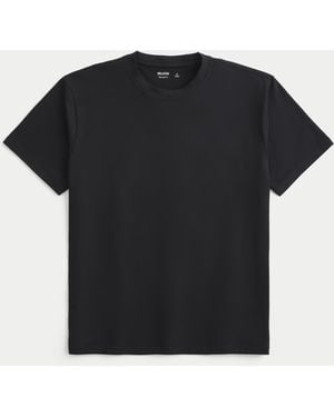 Hollister Relaxed Active Crew T-shirt - Black