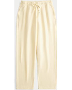 Hollister Low-rise Baggy Joggers - Natural