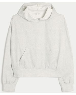 Hollister Gilly Hicks Active Recharge Cinch Hoodie - White