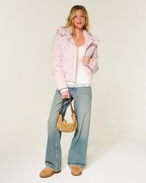 Hollister Hollister Feel Good Puffer-Jacke - Mehrfarbig