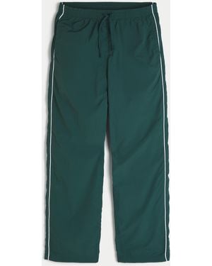Hollister Baggy Track Trousers - Green