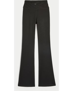 Hollister Gilly Hicks Active Recharge Wrap Waist Boot Leggings - Black