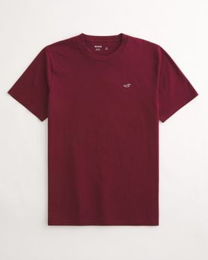 Hollister Icon Crew T-shirt - Red
