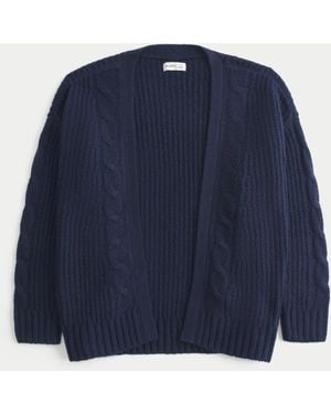 Hollister Fy Cloud Easy No-close Cardigan - Blue