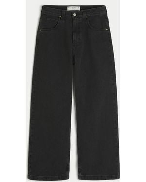 Hollister Black Super Baggy Jeans