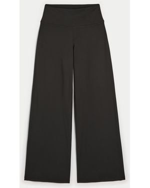 Hollister Gilly Hicks Active Recharge Wide-leg Trousers - Black