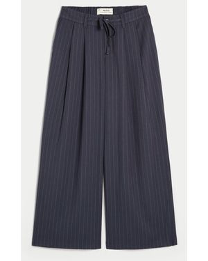 Hollister Hollister Livvy Low-rise Baggy Trousers - Blue