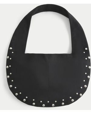 Hollister Boho Studded Purse - Black