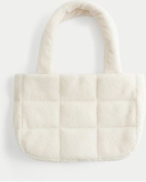 Hollister Sherpa-Beuteltasche - Weiß