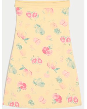 Hollister Taylor Reversible Tube Mini Dress - Yellow