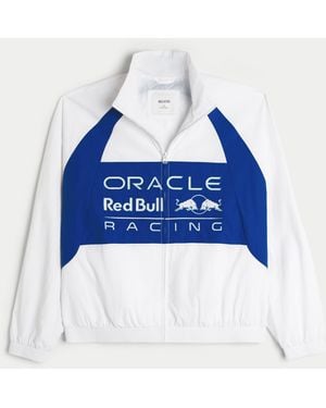 Hollister Oracle Red Bull Racing Graphic Track Jacket - Blue