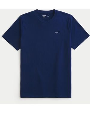 Hollister Icon Crew T-shirt - Blue