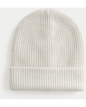 Hollister Knit Beanie - White