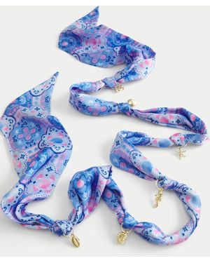 Hollister Scarf Charm Belt - Blue