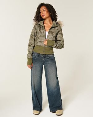 Hollister Hollister Peyton Twill-Jacke - Blau