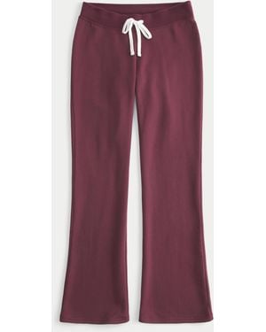 Hollister Bootcut-Jogginghose mit 1994-Grafik - Lila