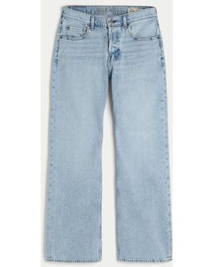 Hollister Hermosa Relaxed Bootcut Jeans - Blue