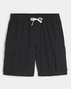 Hollister Guard Swim Trunks 7" - Black