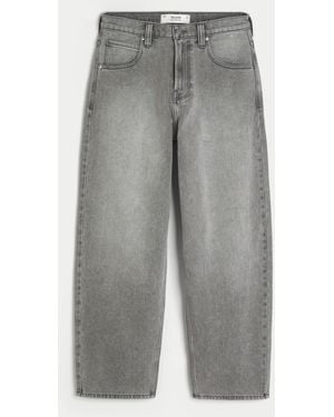 Hollister Grey Skater Baggy Jeans