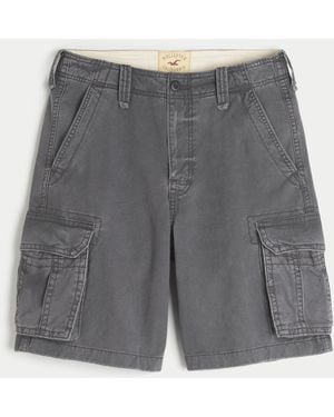 Hollister Baggy Cargo Shorts - Grey