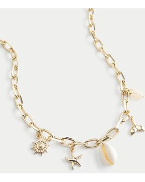 Hollister Charm Necklace - Natural