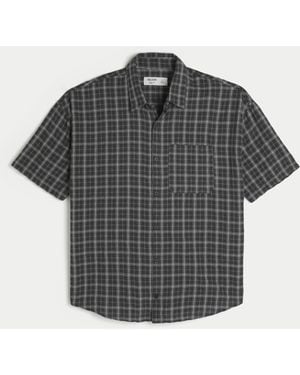 Hollister Baggy Short-sleeve Shirt - Grey