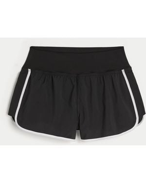 Hollister Gilly Hicks Active High-rise Running Shorts - Black