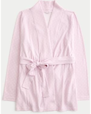 Hollister Always Cosy Robe - Pink