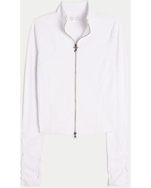 Hollister Gilly Hicks Active Recharge Zip-up Jacket - White