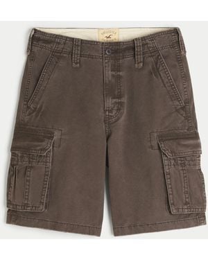 Hollister Baggy Cargo Shorts - Grey
