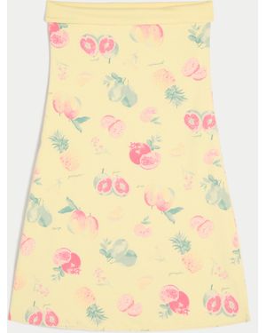 Hollister Taylor Reversible Tube Mini Dress - Yellow