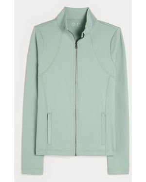 Hollister Gilly Hicks Active Recharge Zip-up Jacket - Green