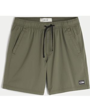Hollister Festival Pull-on Shorts - Green