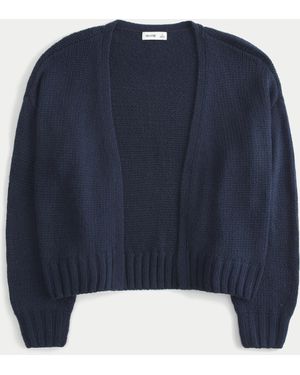 Hollister Easy No-close Cardigan - Blue