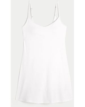 Hollister Gilly Hicks Active Recharge Babydoll Dress - White