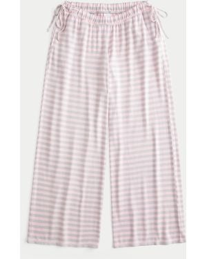 Hollister Always Cosy Side-tie Baggy Trousers - Pink