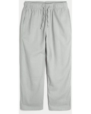 Hollister Flannel Pyjama Trousers - Grey