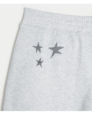 Hollister Hollister Feel Good Baggy Jogginghose mit Freya Skye-Grafik - Blau