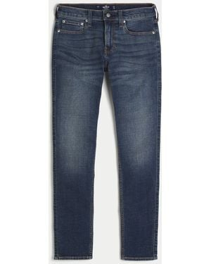 Hollister Dark Wash Super Skinny Jeans - Blue