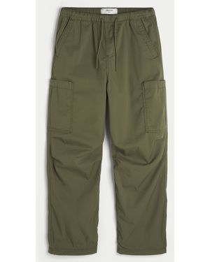 Hollister Baggy Pull-on Utility Trousers - Green