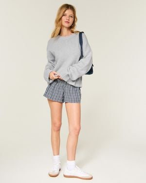 Hollister Hollister Rory Pullover mit Rundhalsausschnitt - Grau