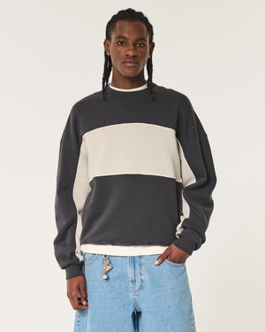 Hollister color block hoodie cheap
