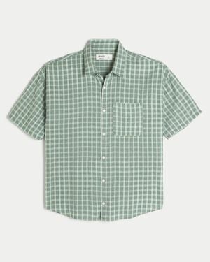 Hollister Baggy Short-sleeve Shirt - Green