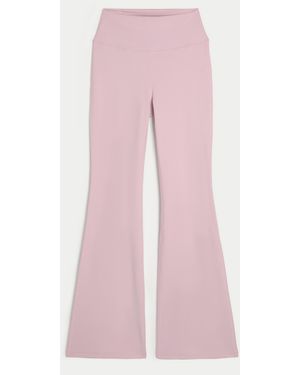 Hollister Gilly Hicks Active Recharge Flare Leggings - Pink