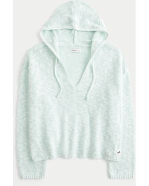 Hollister Hoodie mit Strandflair - Blau