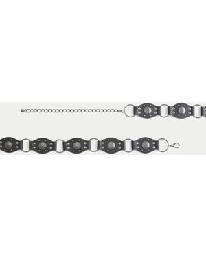 Hollister Gladiator Chain Belt - Metallic